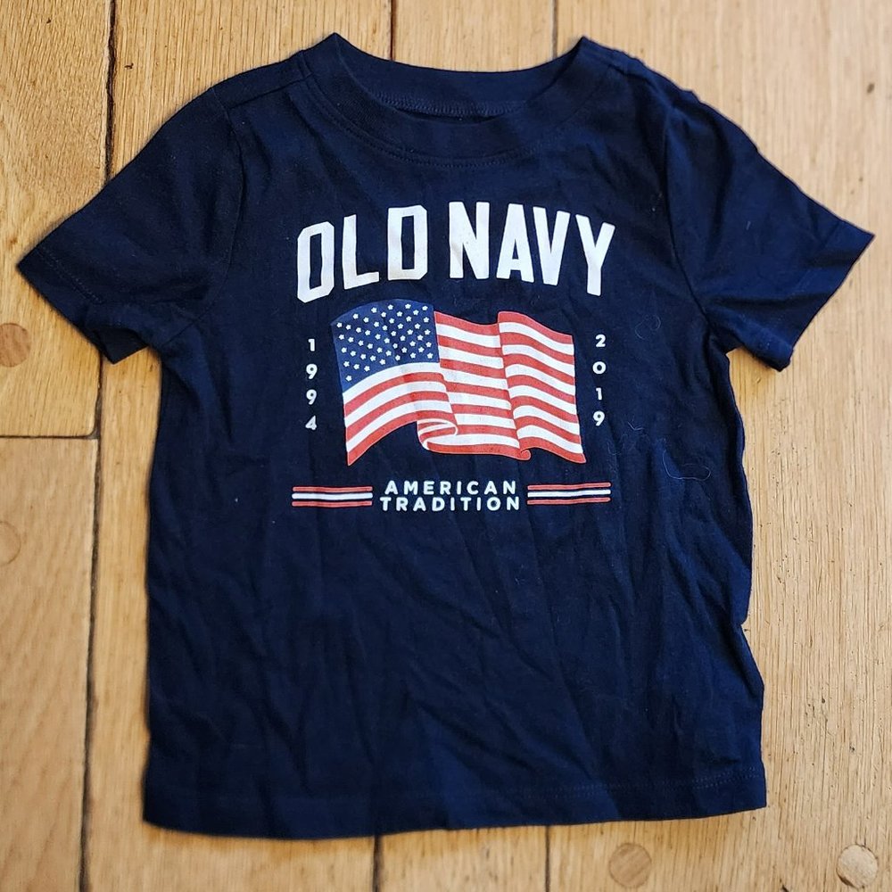 Old Navy American Tradition 25th Anniversary T-Shirt Size 18-24 Months